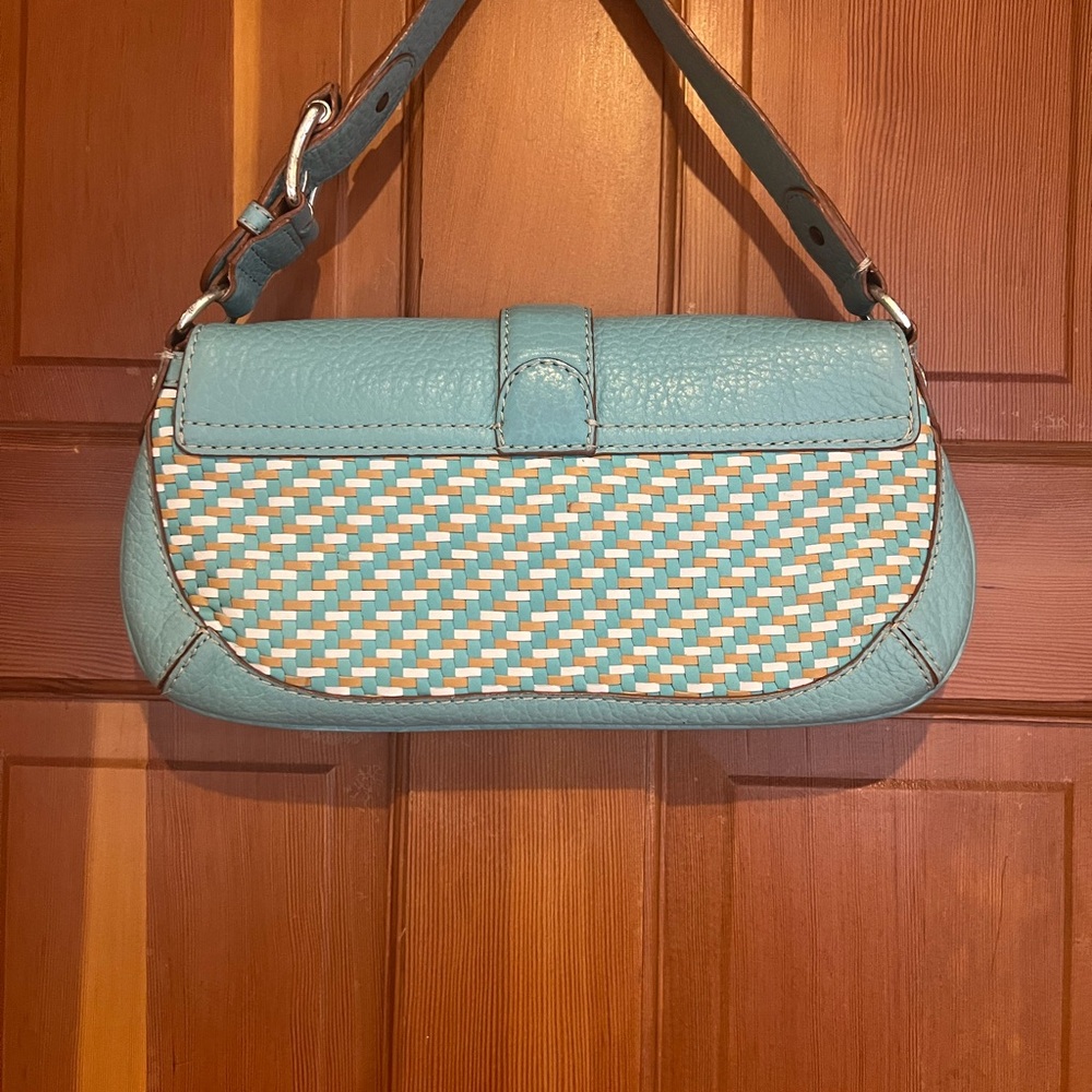 Michael kors  teal/turquoise shoulder bag - Picture 4 of 15